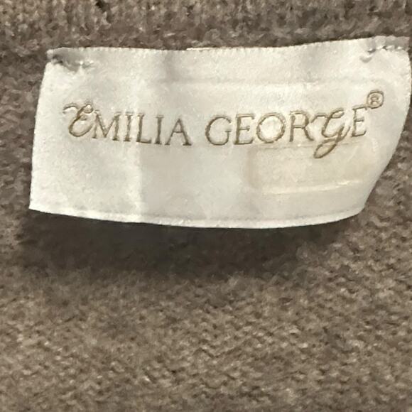 Emilia George Sera Brown Yak Merino Wool Maternity Sweater Cami Tank Size XL - Picture 3 of 5